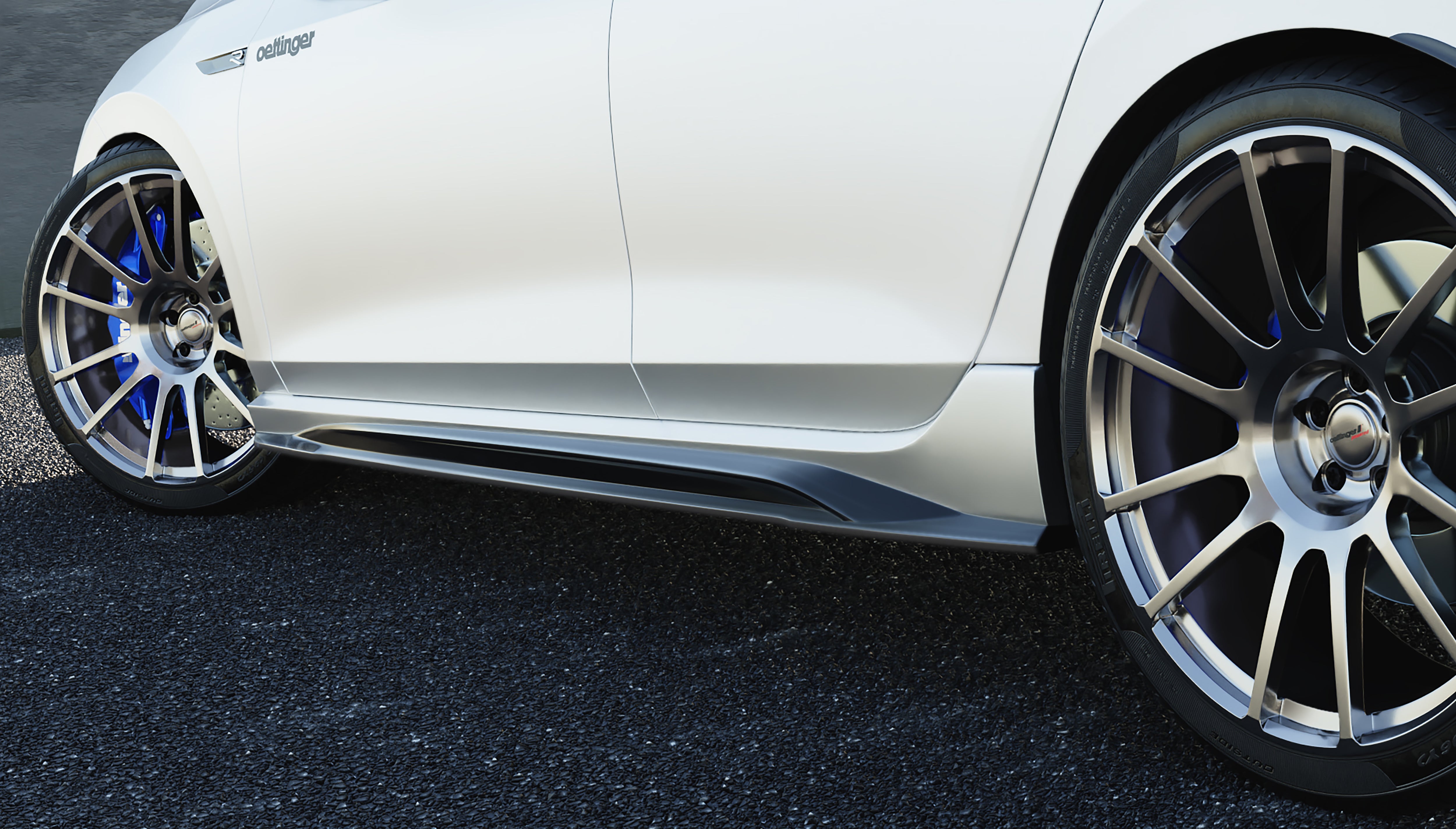 Oettinger Side Skirts (Set of 2) for Golf MK8 R