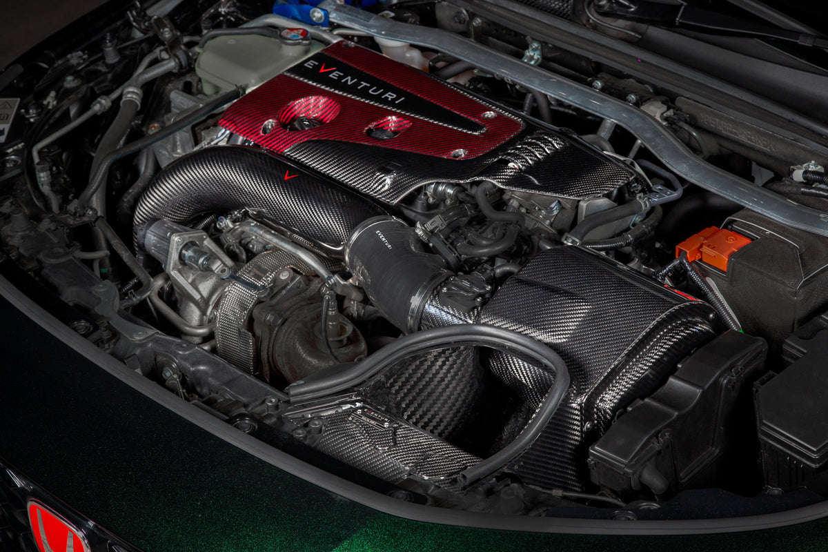 Eventuri carbon fiber intake system for Honda Civic FL5 Type R