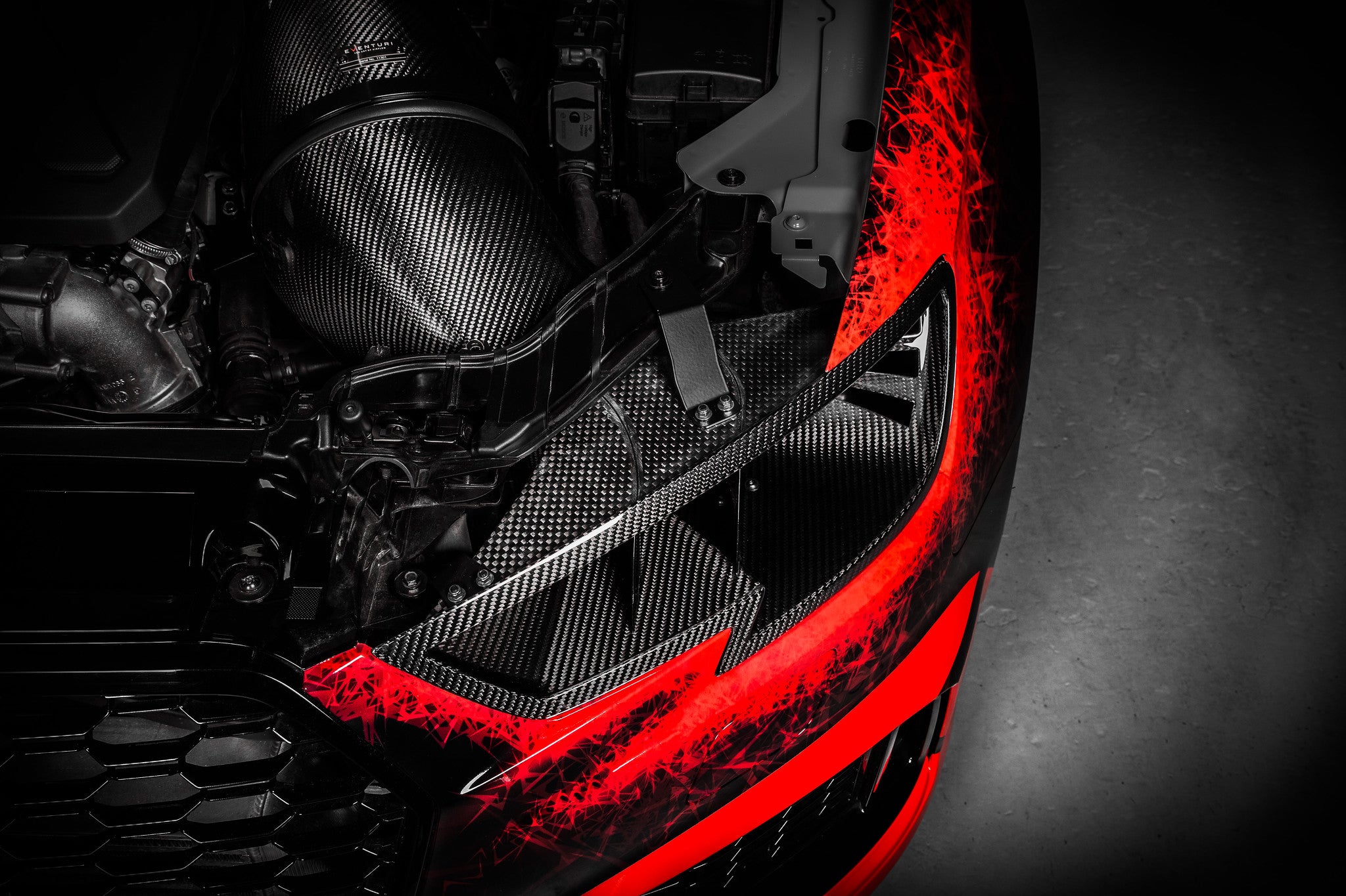 Eventuri Headlamp Duct for Audi RS3 8V