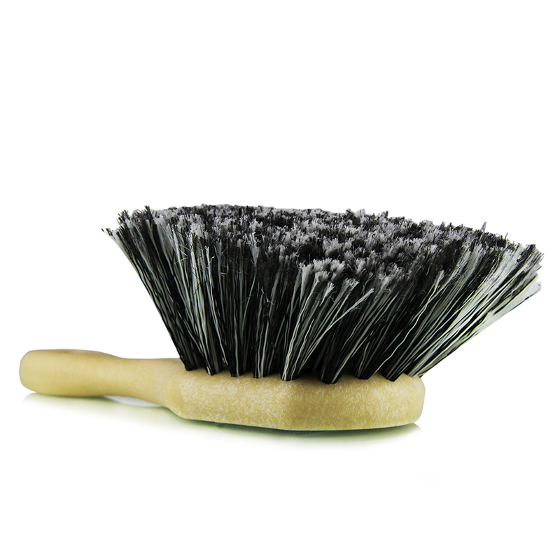 WHEEL AND RIM FLAGGED TIP BRUSH