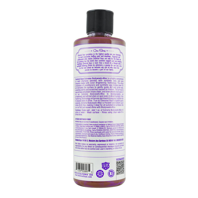 CHEMICAL GUYS EXTREME BODY WASH PLUS WAX