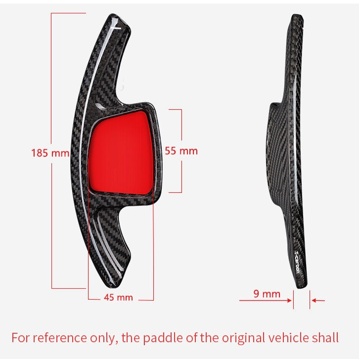 T-Carbon Audi V6 Paddle Shift Extensions (2019+)