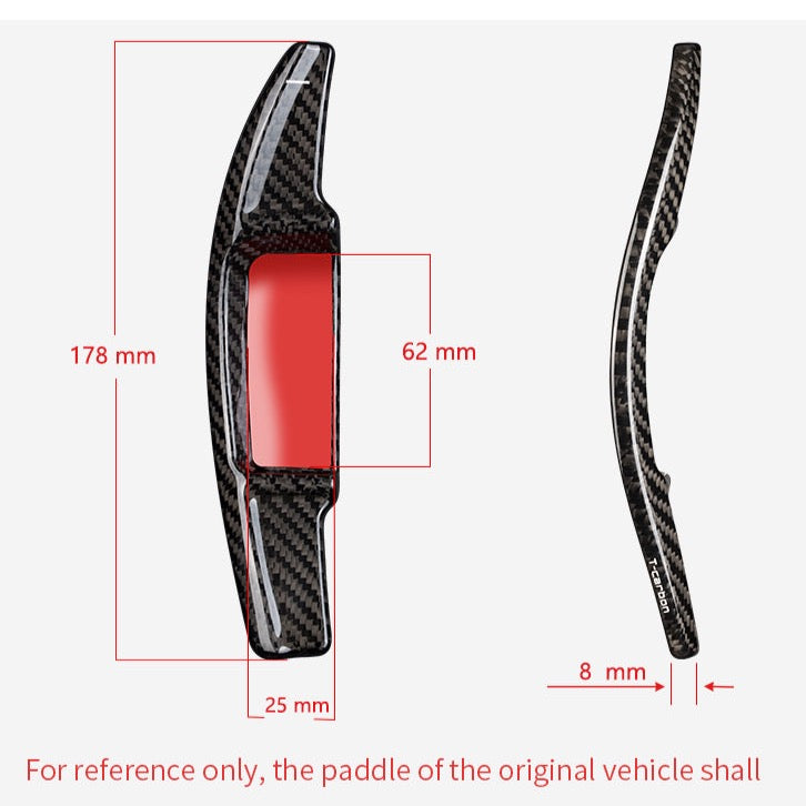 T-Carbon Mercedes V5 Paddle Shift Extensions (2021+)
