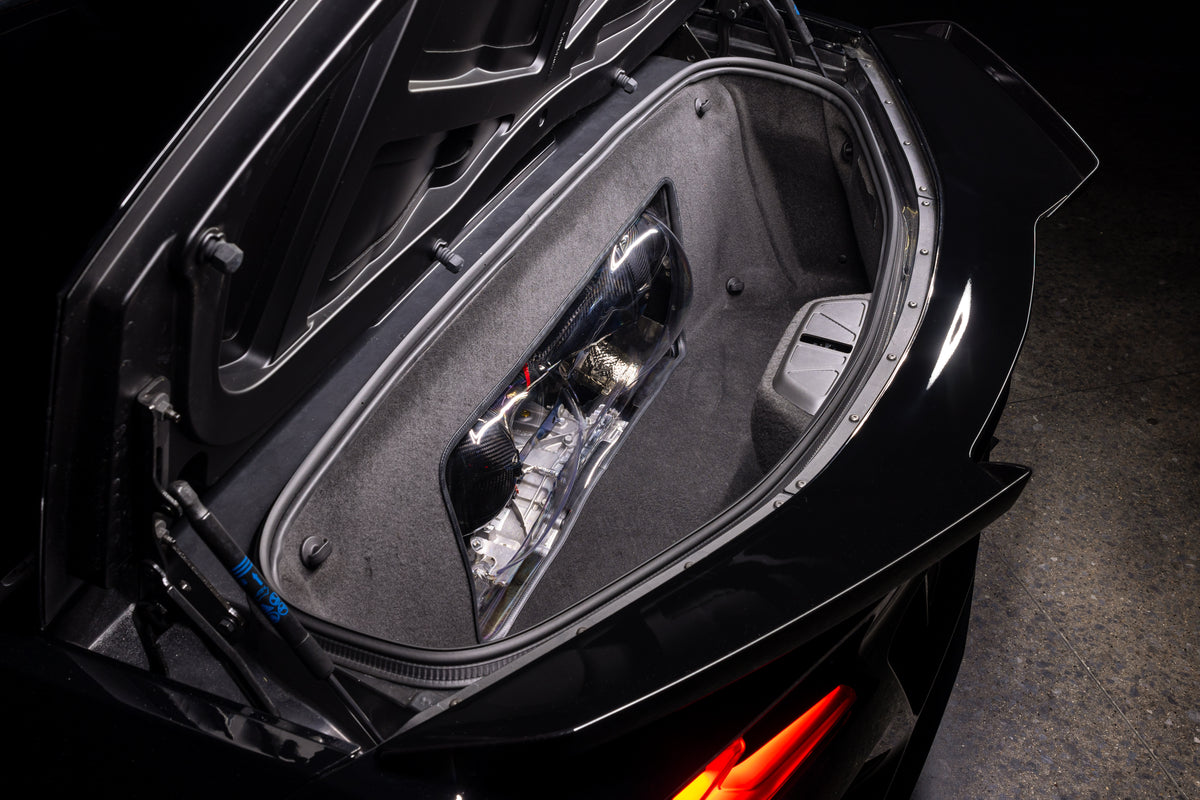Eventuri carbon fiber intake system for Chevrolet Corvette C8 Z06