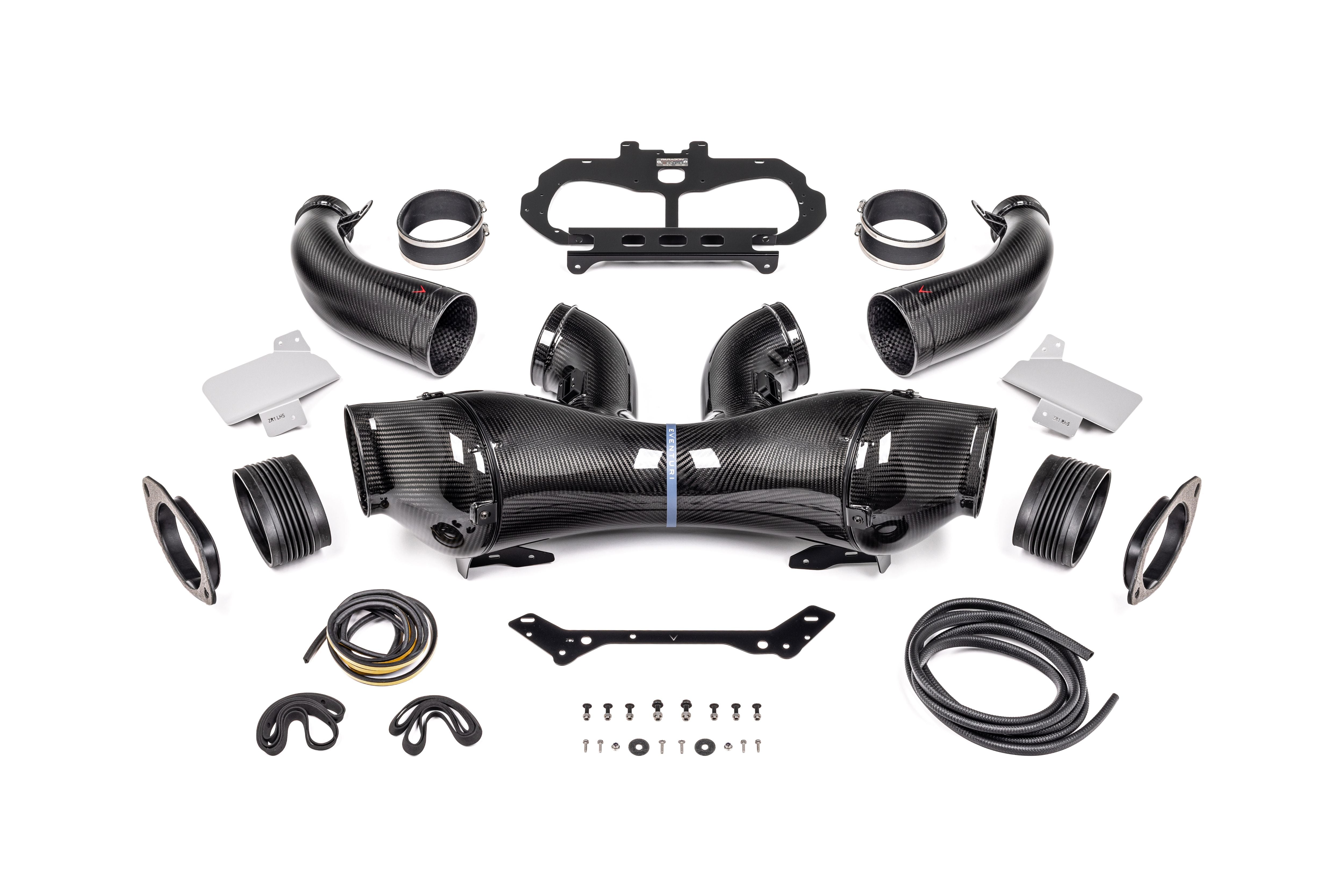 Eventuri carbon fiber intake system for Chevrolet Corvette C8 ZR1