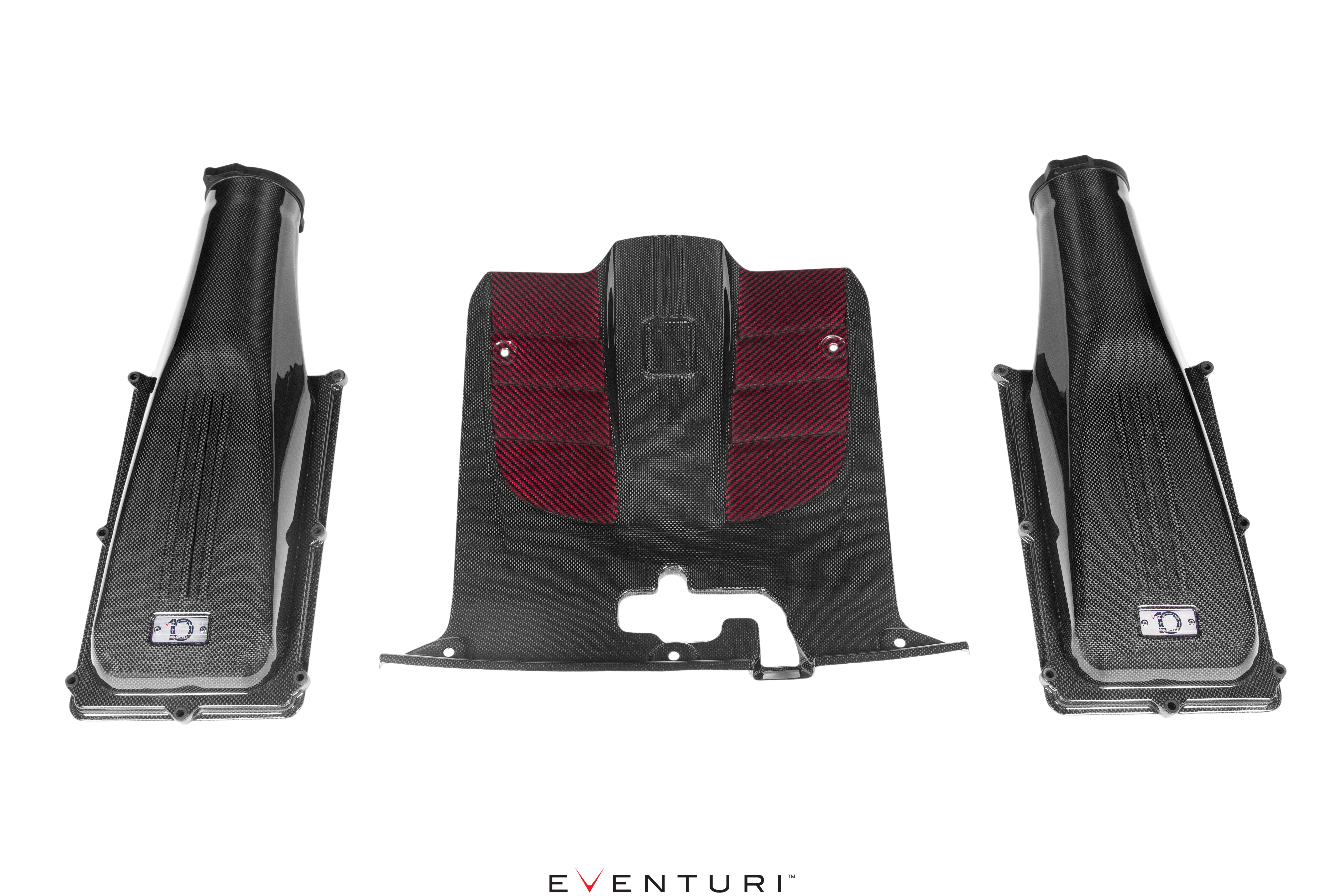 Eventuri carbon fiber intake system for Ferrari F12 Berlinetta