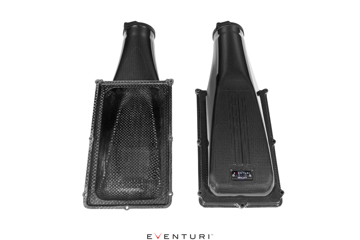 Eventuri carbon fiber intake system for Ferrari F12 Berlinetta