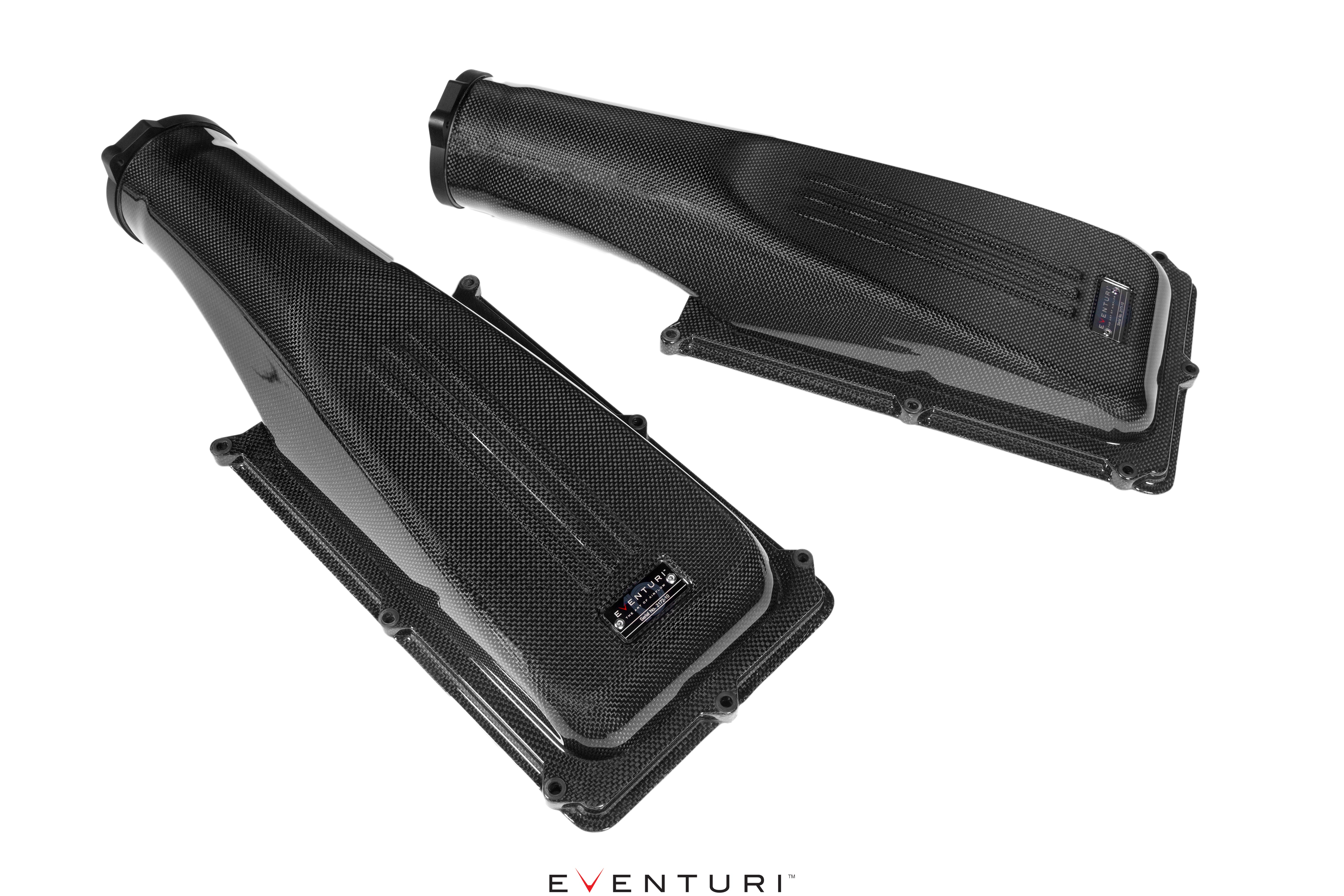 Eventuri carbon fiber intake system for Ferrari F12 Berlinetta