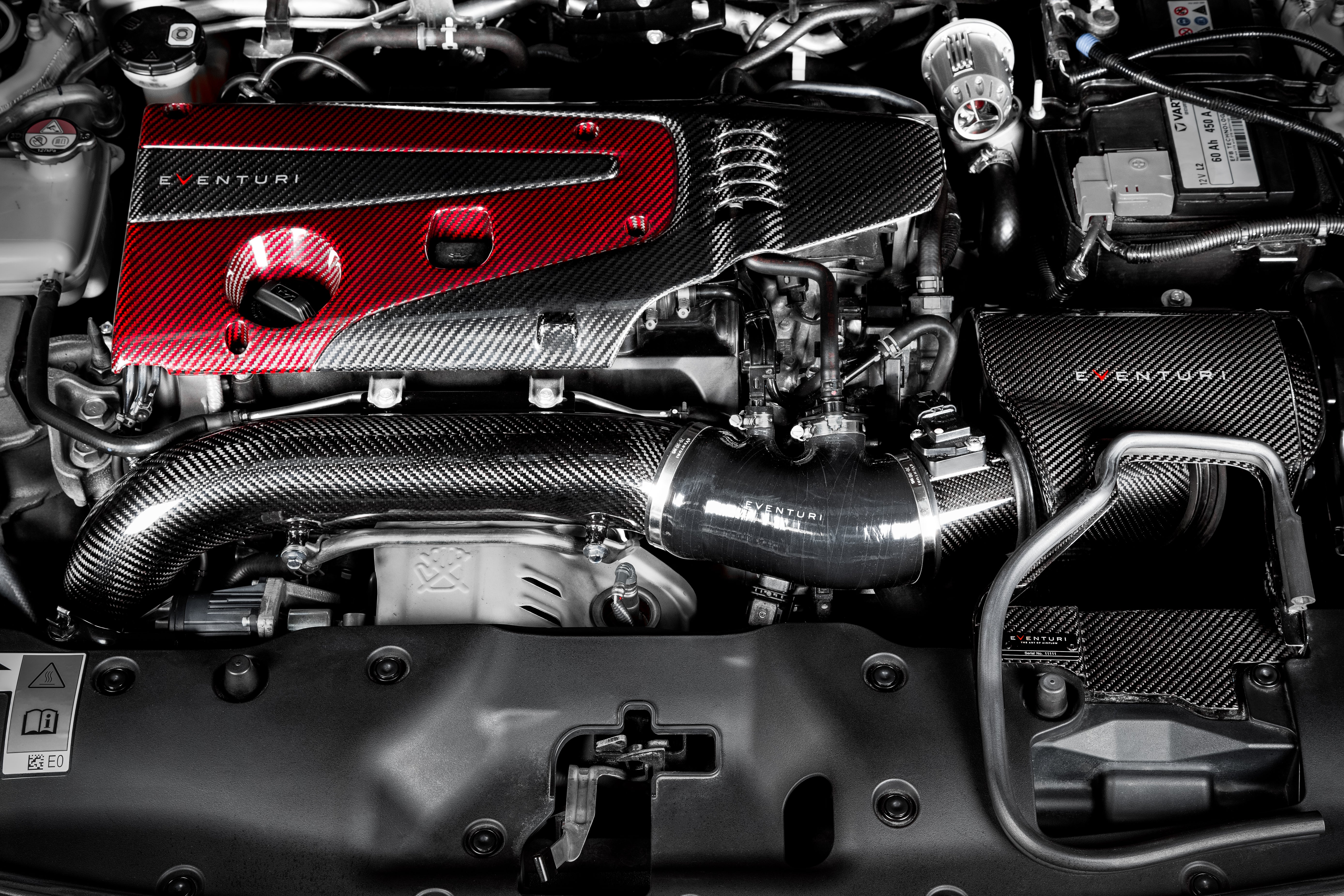 Eventuri Carbon Engine Cover for Honda Civic Type R FL5 / FK8 / FK2