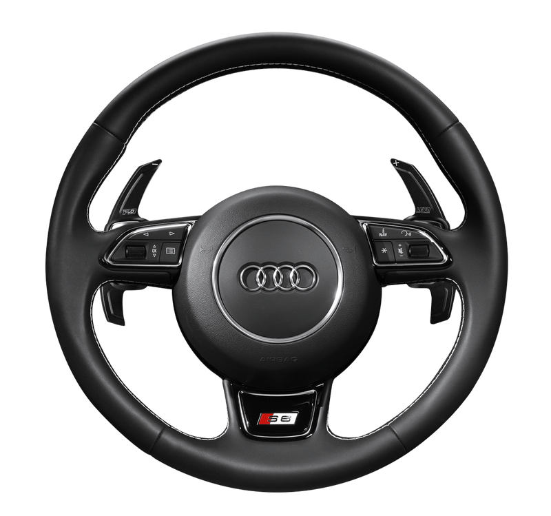 Leyo Motorsport Audi / Seat V1 Black Aluminium Paddle Shift Extensions