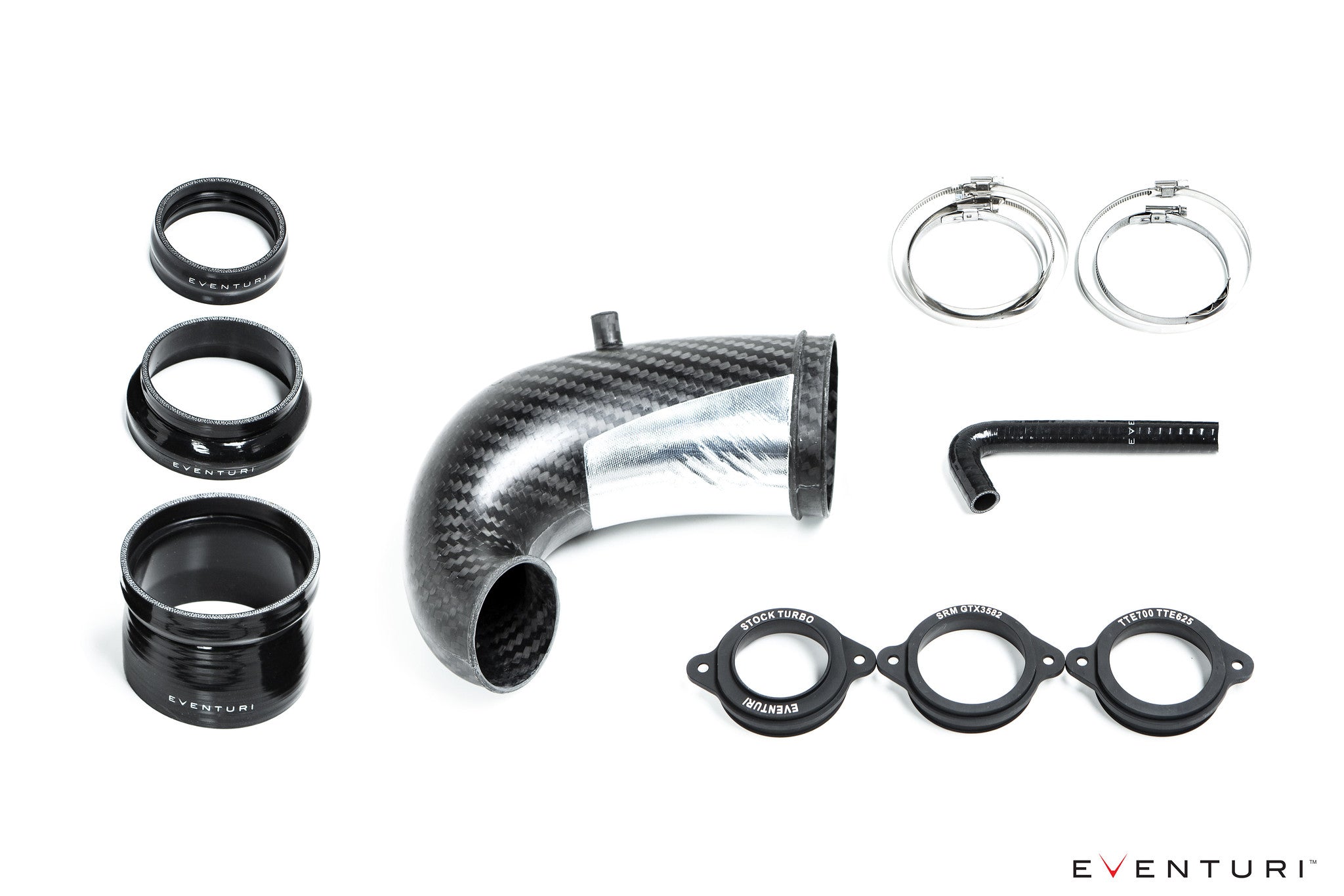 Eventuri Turbo Inlet Pipe for Audi RS3 GEN-2 / TTRS