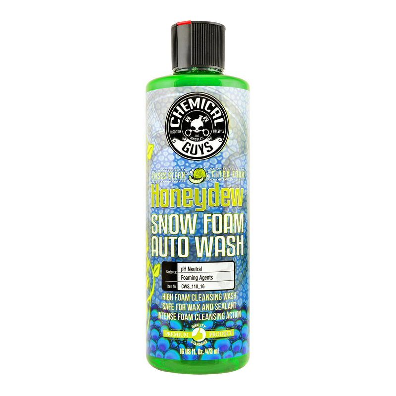 CHEMICAL GUYS HONEYDREW SNOW FOAM EXTREME SUDS CLEANSING WASH SHAMPOO