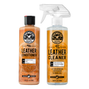 CHEMICAL GUYS LEATHER CLEANER & CONDITIONER COMPLETE LEATHER CARE KIT