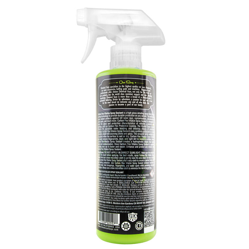 Chemical Guys Carbon Flex Vitalize Quick Detail Spray & Sealant Ceramic Coating Booster